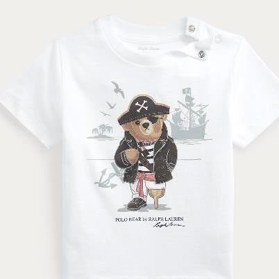 Polo Bear Blanca