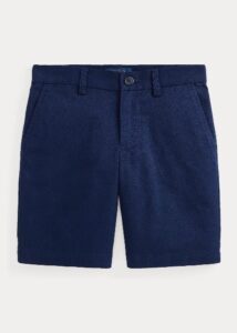 Short Dril Azul Ralhp Lauren