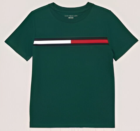 Tommy Logo Azul Verde