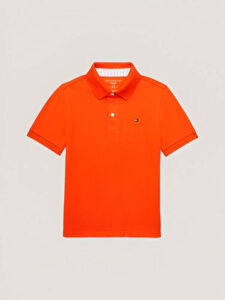 Polo Tommy Verde Naranja
