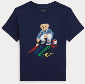 Polo Bear Azul Pintura