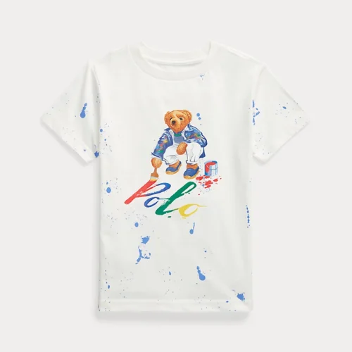 Polo Bear Ralph Lauren Blanca