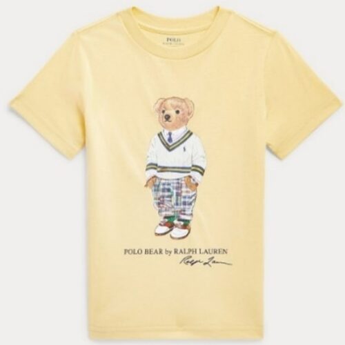 Camiseta Polo Bear Amarilla