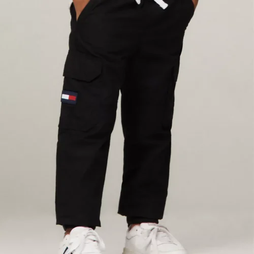 Jogger Tommy Negro Cargo