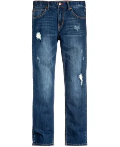 Jeans Slim Tommy Azul Oscuro