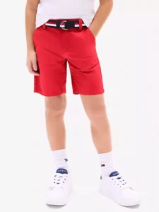 Belted Chino Short