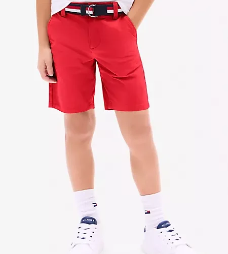 Belted Chino Short