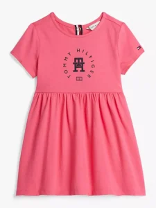 Sleeve Circle Logo Dress
