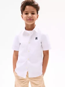 Monogram Stretch Oxford Shirt