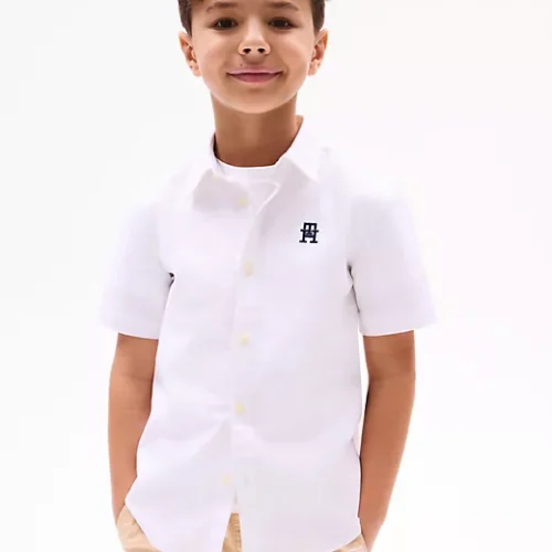 Monogram Stretch Oxford Shirt