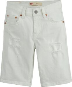 Short Levis Boy Blanco Talla 4-5-6-12