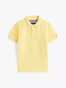 Embroidered Tommy Logo Polo
