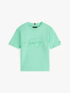 Embroidered Tommy Flag T-Shirt
