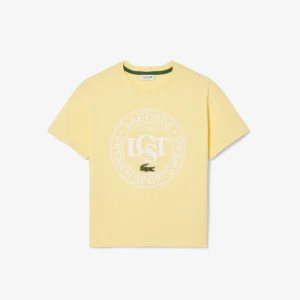 Printed Cotton T-Shirt  Talla 2 hasta Talla 16