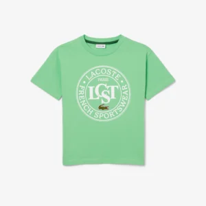 Printed Cotton T-Shirt  Talla 2 hasta Talla 16