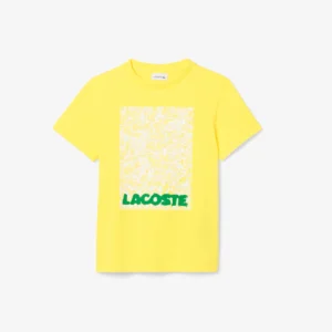 Printed Cotton T-Shirt  Talla 2 hasta Talla 16
