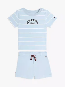 Stripe Shirt and Short Set