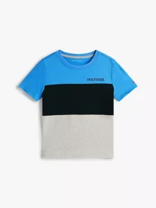 Diagonal Colorblock Logo T-Shirt Talla 2 hasta Talla 16