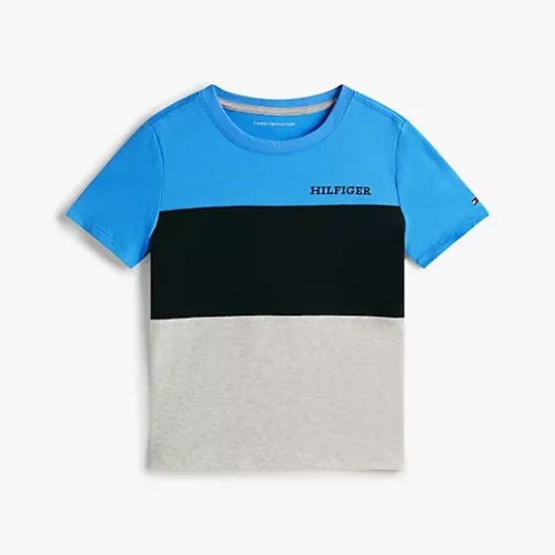 Diagonal Colorblock Logo T-Shirt Talla 2 hasta Talla 16