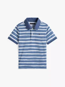 Washed Stripe Polo