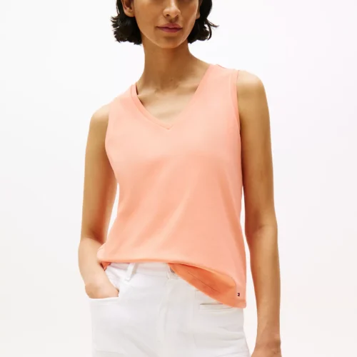 Drapey V-Neck Tank Top