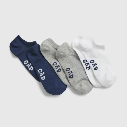 Kids No Show Socks (3-Pack)