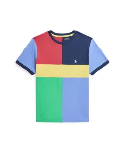 Color-Blocked Jersey T-Shirt