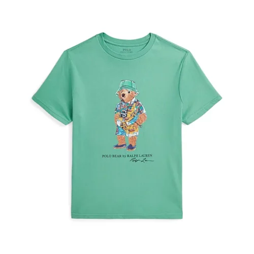 Polo Bear Striped Jersey T-Shirt