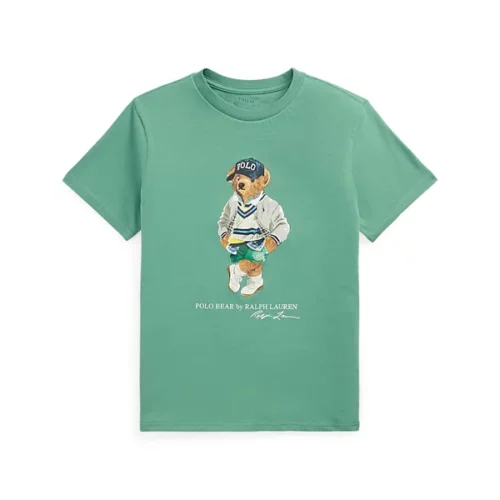 Polo Bear Striped Jersey T-Shirt