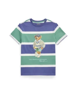 Polo Bear Striped Jersey T-Shirt
