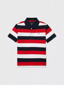 Block Stripe Polo