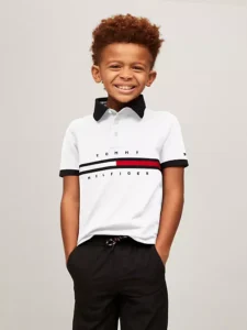 Flag Stripe Stretch Polo Talla 2-3-4-5-12-14-16-18