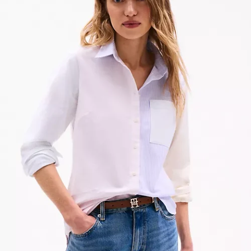 Multistripe Oxford Shirt