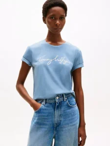 Embroidered  Crewneck T-Shirt Disponible 3 Colores