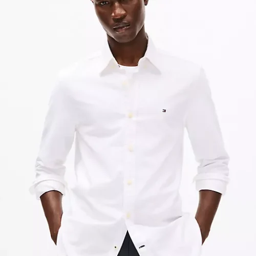 Regular Fit Stretch Oxford Disponible 3 Colores