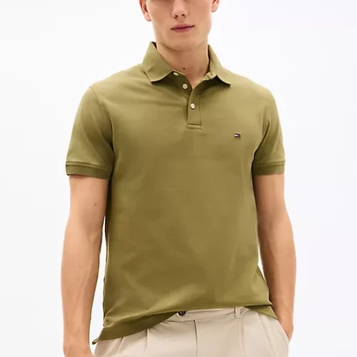 Fit Stripe Cotton Polo Disponible 8 Colores