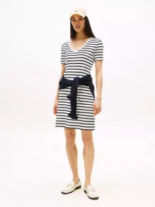 V-Neck T-Shirt Dress Disponible 2 Colores