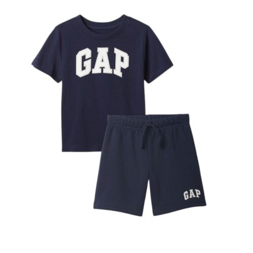 Relaxed Logo Pull-On Shorts SET