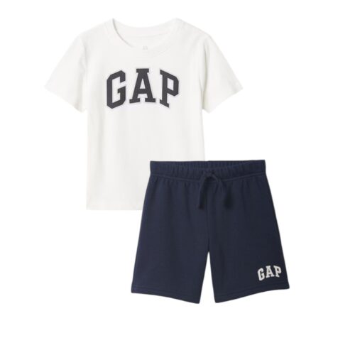 Relaxed Logo Pull-On Shorts SET