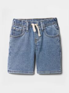 Pull-On Sweatpant Jean Shorts