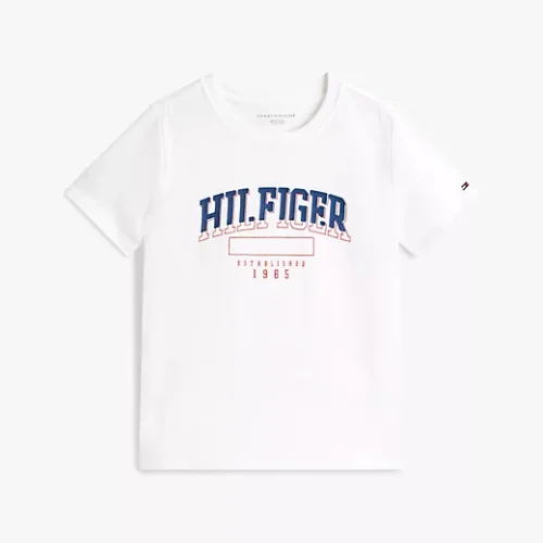 Logo Stripe-Sleeve T-Shirt Talla 2 Hasta Talla 18