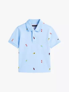 Allover Buoy Print Polo