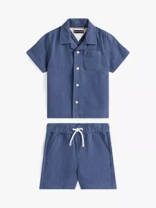 Gauze Shirt and Pant Set Disponible 2 Colores
