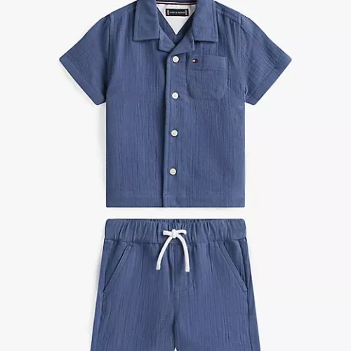 Gauze Shirt and Pant Set Disponible 2 Colores