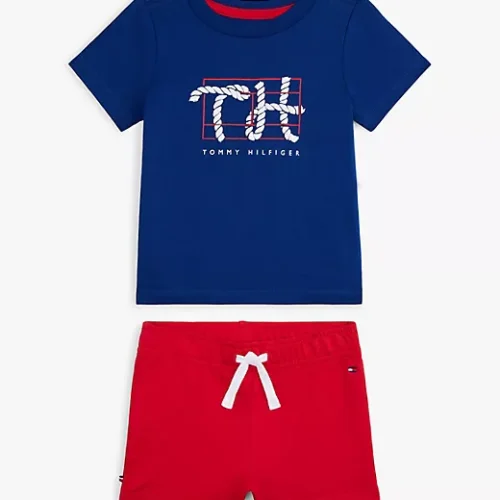 Rope Logo T-Shirt and Short Set Talla 3 Hasta 18 meses