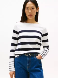 Stripe Boatneck Sweater Disponible 7 Colores
