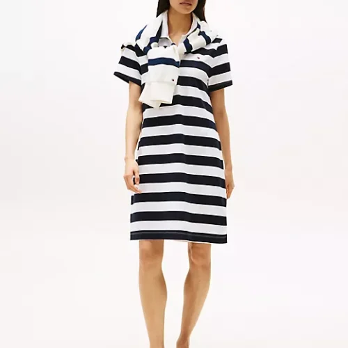 Rugby Stripe Polo Dress Disponible 7 Colores
