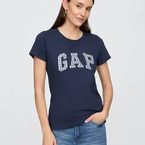 Gap Logo T-Shirt  Mujer Talla XS Hasta XXL
