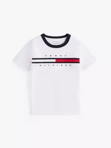 Flag Stripe Logo T-Shirt