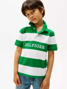 Logo Stripe-Sleeve T-Shirt Talla 2 Hasta Talla 18